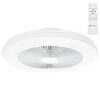 LED Ventilatorlamp 40W Dimbaar met Instelbare Kleurtemperatuur – 6 Snelheden, Voor-/Achterwaartse Rotatie, Ø480mm – Voor Alle Seizoenen