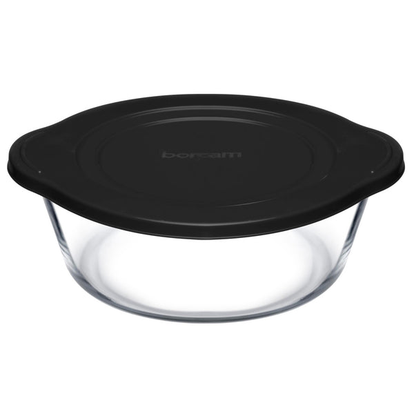 Pasabahce Borcam ronde ovenschaal met deksel – 2100 ml