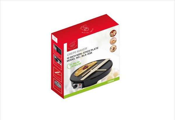 Royal Swiss Crêpe Maker – 28 cm met Temperatuurregelaar – detailfoto 2