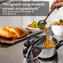 Royal Swiss Snelkookpan – RVS Drukkookpan voor Inductie & Alle Warmtebronnen (Veiligheidsventiel)