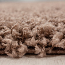 Vloerkleed LIFE Shaggy hoogpolig - Mokka