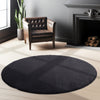 Vloerkleed SKY Black Rond – Modern, Effen & Onderhoudsvriendelijk