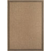 Vloerkleed TIMBER Beige – Indoor & outdoor vloerkleed met kader design