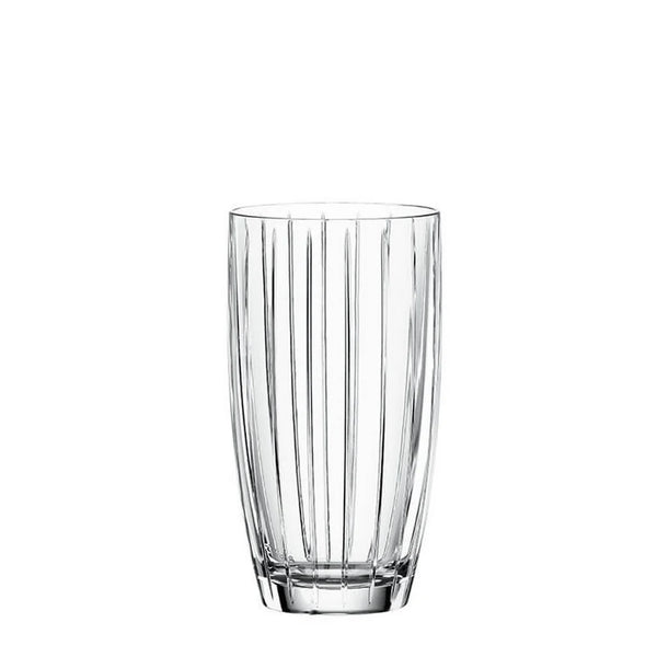 Longdrinkglazen Set van 6 – 400 ml – Kristalhelder Glas – 14 cm Hoog – Tijdloos Design