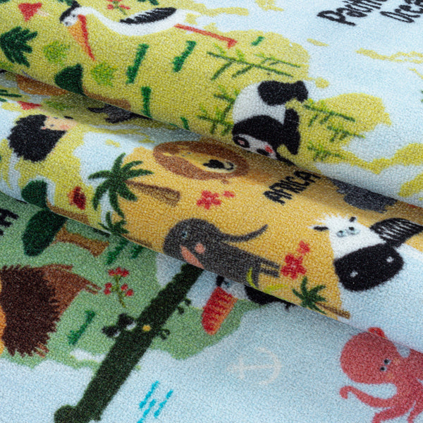 Vloerkleden Kinderen PLAY 2917 BLUE – Speels en Veilig – detailfoto 2