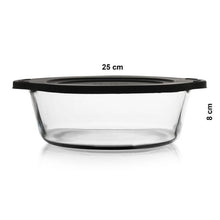 Pasabahce Borcam ronde ovenschaal met deksel – 2100 ml
