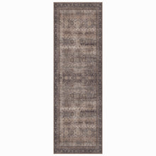 Wasbaar bruin vloerkleed Inka 1147 – antislip, 3 mm