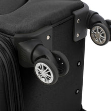 Kofferset – 3-Delig – Zwart – Duurzaam Polyester – TSA Slot – 360° Wielen