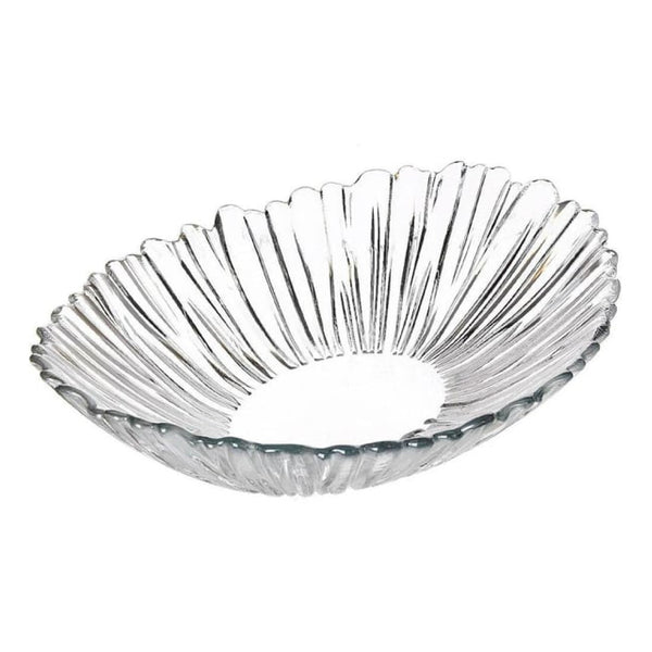 Pasabahce Aurora glazen schaal ovaal diep – 33 x 26,4 cm