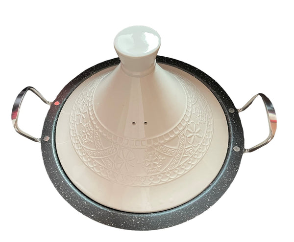 Tajine RVS met Keramische Coating – 34 cm