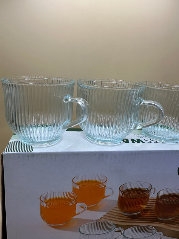 Ribble Turkse Theeglazen met Oortje – Set van 6 Stuks, 155 ml – detailfoto 2
