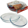 Pasabahce BORCAM Ronde Ovenschalen – Set van 2