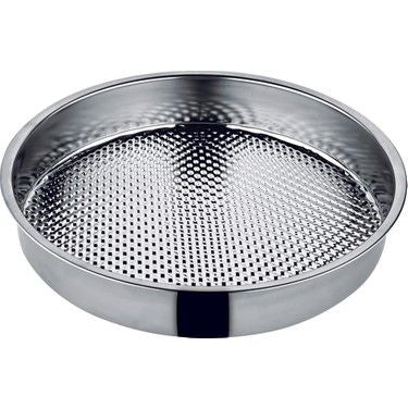 RVS Cigkofte Schaal – Ronde Serveerschaal van Roestvrij Staal – detailfoto 2
