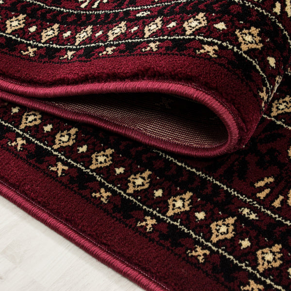 Vloerkleed MARRAKESH 351 Red – Klassiek en Oosters Design – detailfoto 2