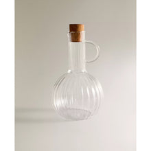 Linea olie- en azijnstel met acaciahouten basis – 2 × 300 ml