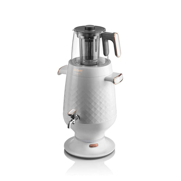 Arzum Ehlikeyf Samovar – Wit, 3.5 Liter – detailfoto 2