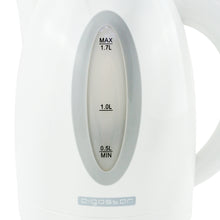 Waterkoker 1.7L 2200W Kunststof – Automatische Uitschakeling, Droogkookbeveiliging & 360° Draaibare Basis – Wit