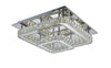 LED plafondlamp AURORA 45 x 45 cm met afstandsbediening