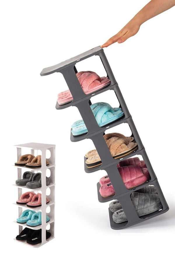 Plastic Schoenenrek – 5 Paar | Zwart – detailfoto 2
