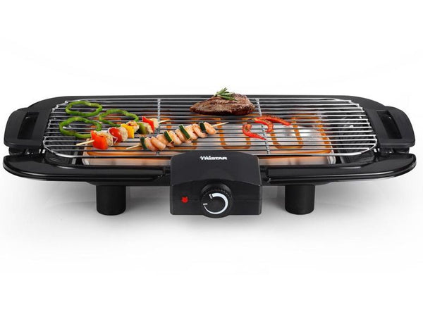 Elektrische BBQ Grill – 2-in-1 Model, 2000W – detailfoto 2