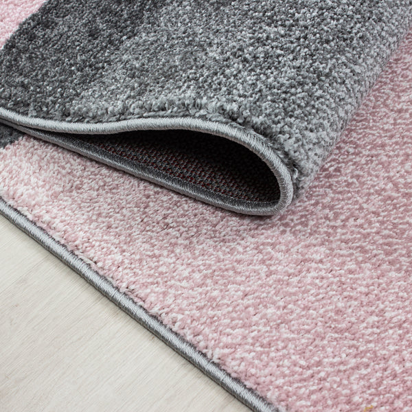 Vloerkleed LUCCA 1810 PINK – Modern Design – detailfoto 2