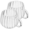 Trendy Pompoenglazen met Handvat – 350 ml | Per 2 verpakt