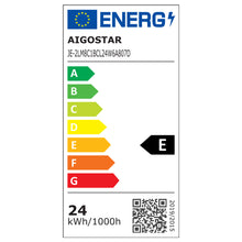 LED Plafondlamp 24W Daglicht 6500K – Ultrahelder 2700lm 40 cm | Energiezuinige Binnenverlichting met Brede Lichtverspreiding