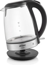Arzum Glassy Glazen Waterkoker – 1,7L met blauwe LED verlichting