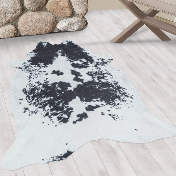 Vloerkleed ETOSHA 4114 Black – Diervriendelijke Imitatie Dierenprint