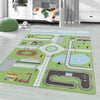 Vloerkleden Kinderen PLAY 2902 GREEN – Speels en Veilig