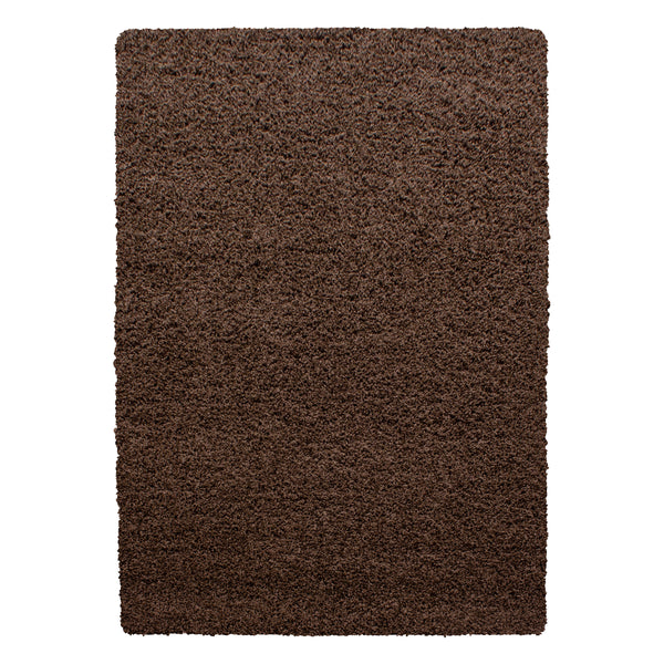 Vloerkleed LIFE Shaggy hoogpolig - Bruin