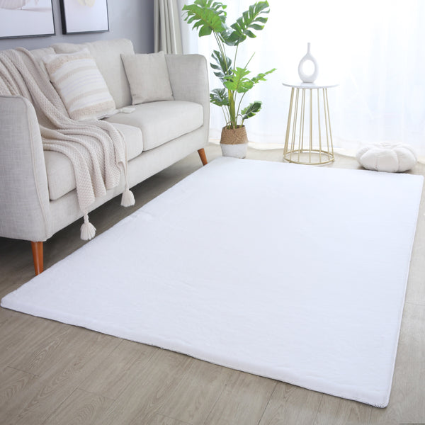Vloerkleed FLUFFY Wit - Ultiem zacht en comfortabel
