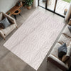 Vloerkleed DOHA 1655 – Cream, Modern Design, Anti-Slip