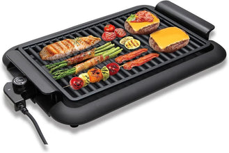Scheffler Elektrische Grill – 1200W | Rookvrij & Draagbaar | 38 x 25 cm