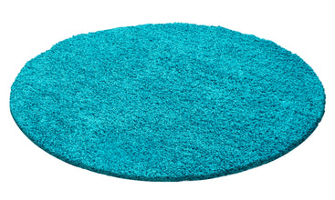 Vloerkleed LIFE Shaggy hoogpolig - Turquoise