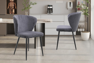 Stoel TORNADO Corduroy Grijs – modern en comfortabel