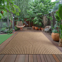 Vloerkleed TIMBER Beige – Japandi stijl indoor & outdoor vloerkleed