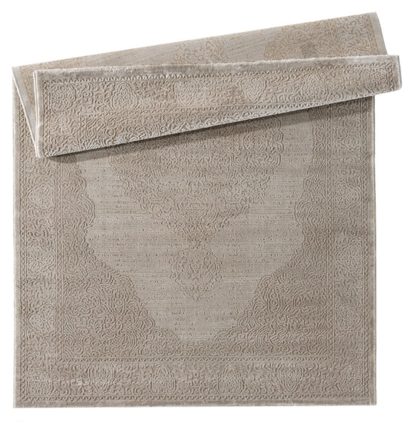 Vloerkleed Elyse Taupe 837 – Klassiek & Tijdloos Design