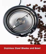 Royalty Line elektrische koffiemolen & kruidenmolen – RVS – 200W – 70g