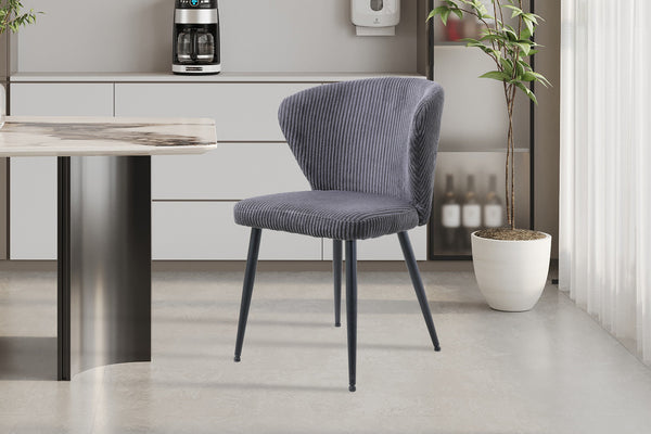 Stoel TORNADO Corduroy Grijs – modern en comfortabel