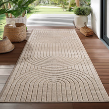 Vloerkleed NOVA 1201 Beige – Japandi Stijl | Indoor & Outdoor