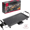 Royal Swiss Elektrische Grillplaat 2000W – Bakplaat 46×26 cm – Anti-aanbak – Thermostaat – Vetopvangbak