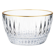 Bricard Avila Schalen – 6-delig – Glas – Ø10 cm – Transparant met gouden rand
