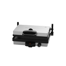 Contactgrill 2300W – Lahmacun en Pide Grill, Elektrische Tafelgrill met Antiaanbaklaag, RVS