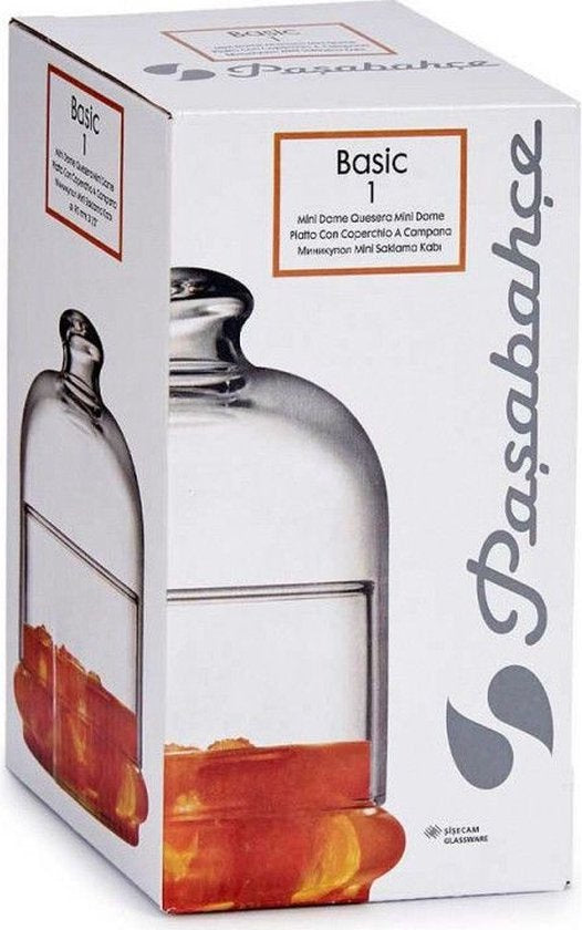 Pasabahce BASIC Glazen Mini Dome met Glazen Deksel – detailfoto 2