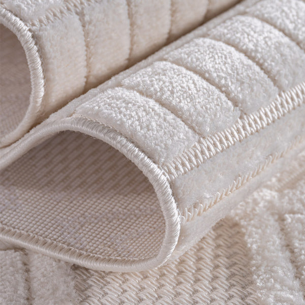Vloerkleed DOHA 1652 – Cream, Modern Design, Anti-Slip – detailfoto 2