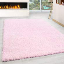Vloerkleed LIFE Shaggy hoogpolig - Roze
