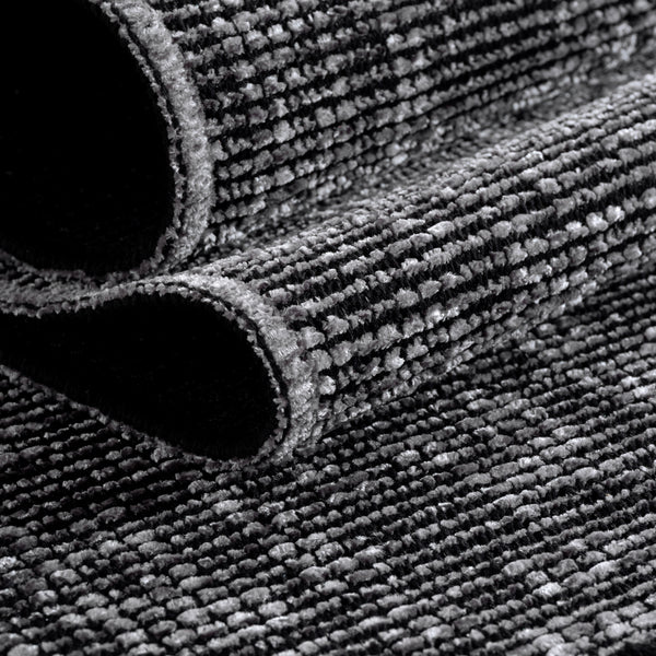 Vloerkleed SPACE Grijs – Pure Luxe in een Tijdloos Design – detailfoto 2