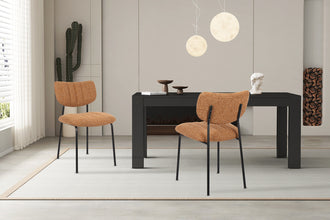 Stoel ANTURA Oranje – warm, trendy en karaktervol
