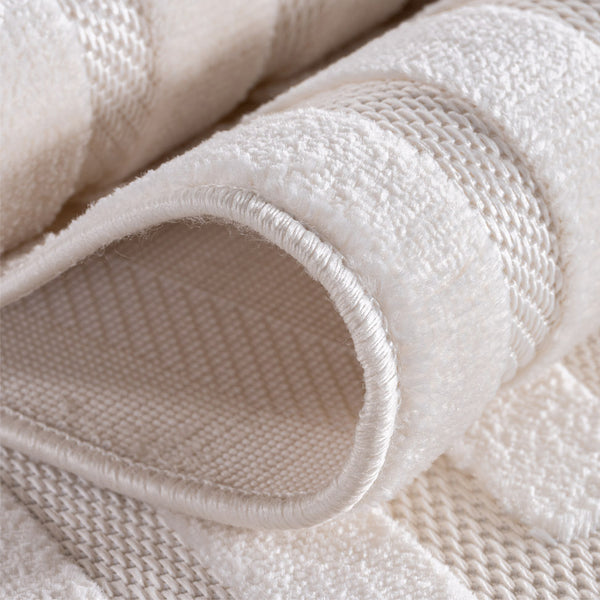 Vloerkleed DOHA 1653 – Cream, Modern Design, Anti-Slip – detailfoto 2